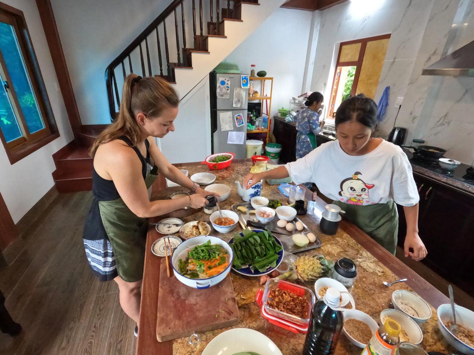 An Homestay-Vietnamese Vegetarian Breakfast Dong Khe Sau 외부 사진